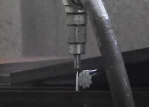 矿用水切割机 锚索锁芯切割